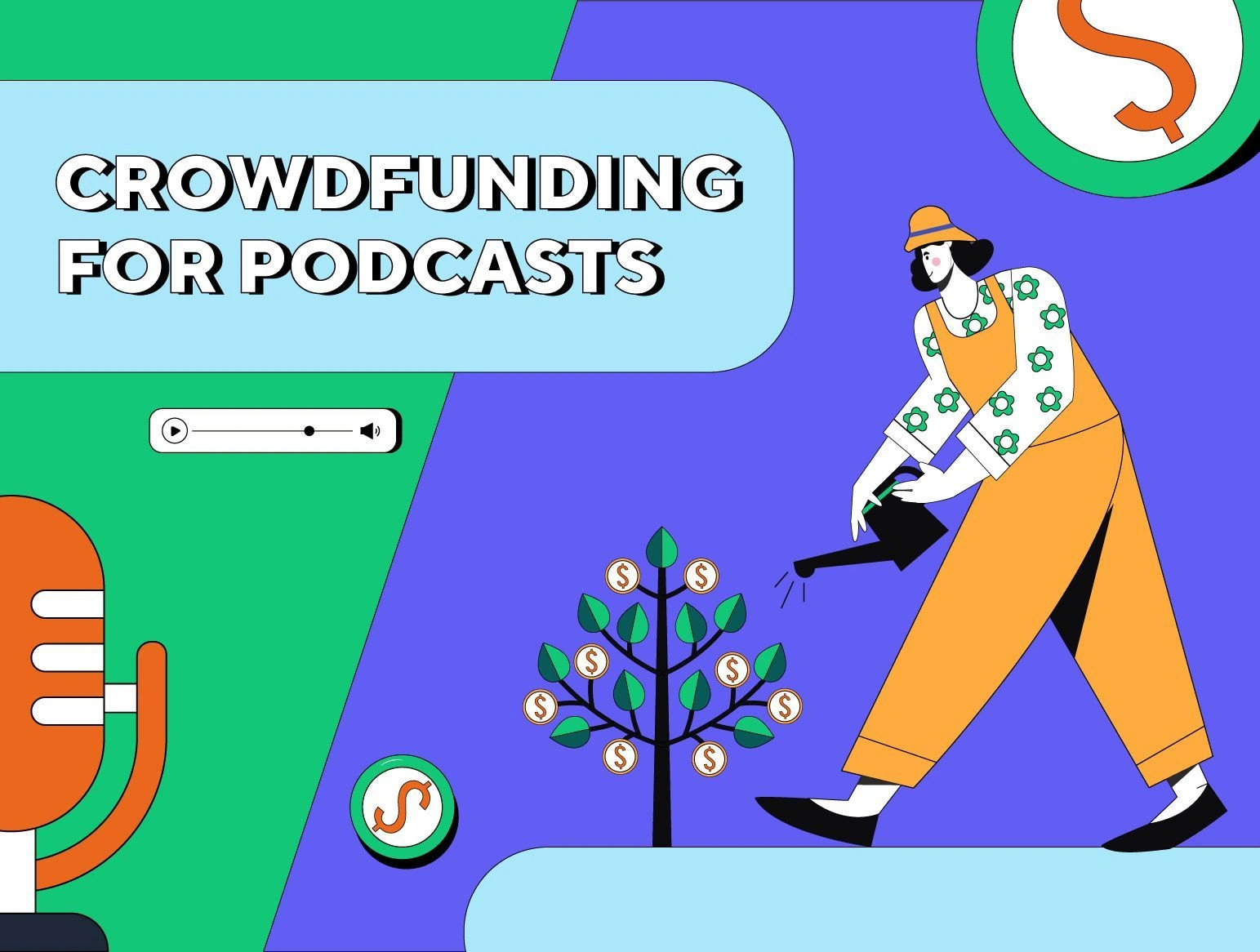 How to run crowdfunding for podcasts?