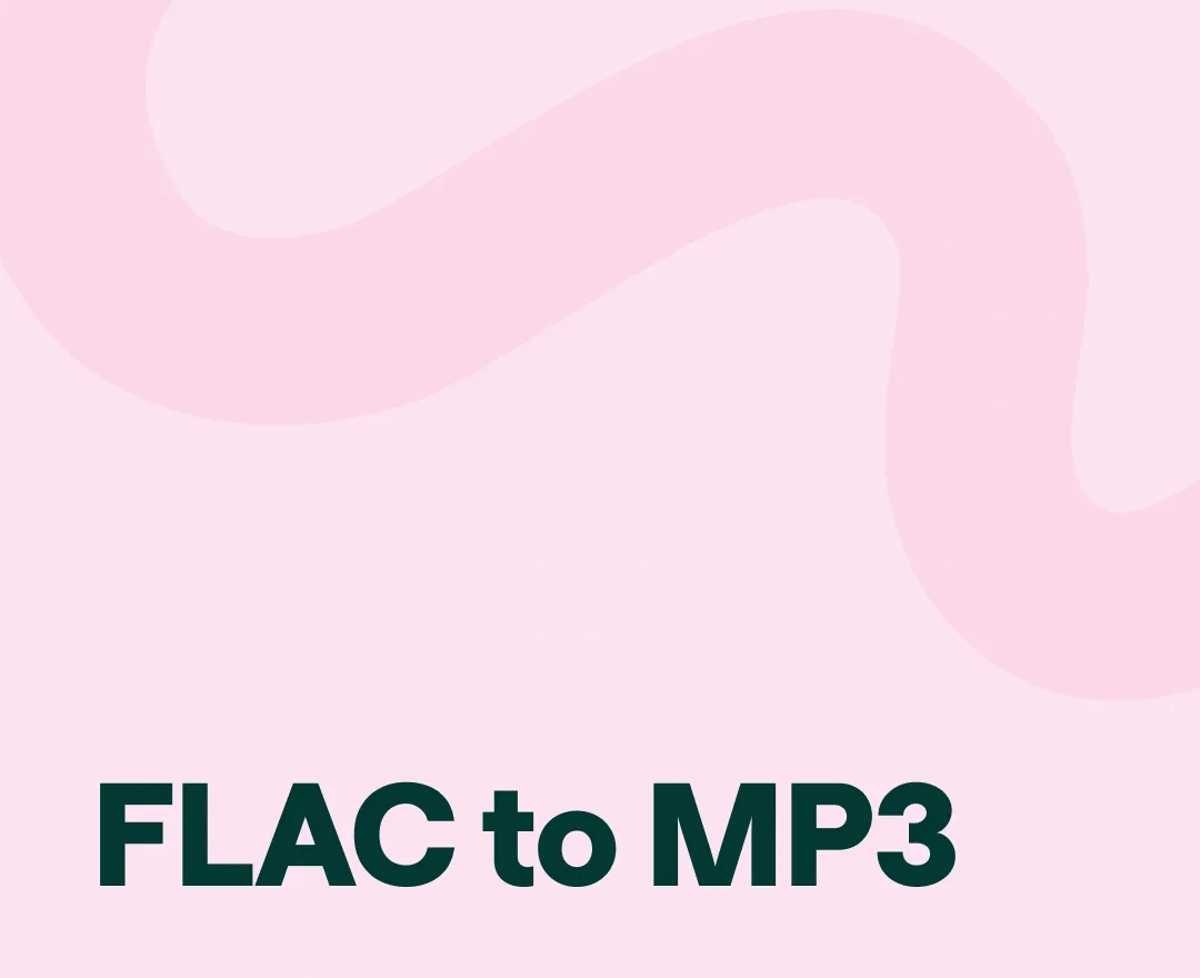 How to convert flac to mp3