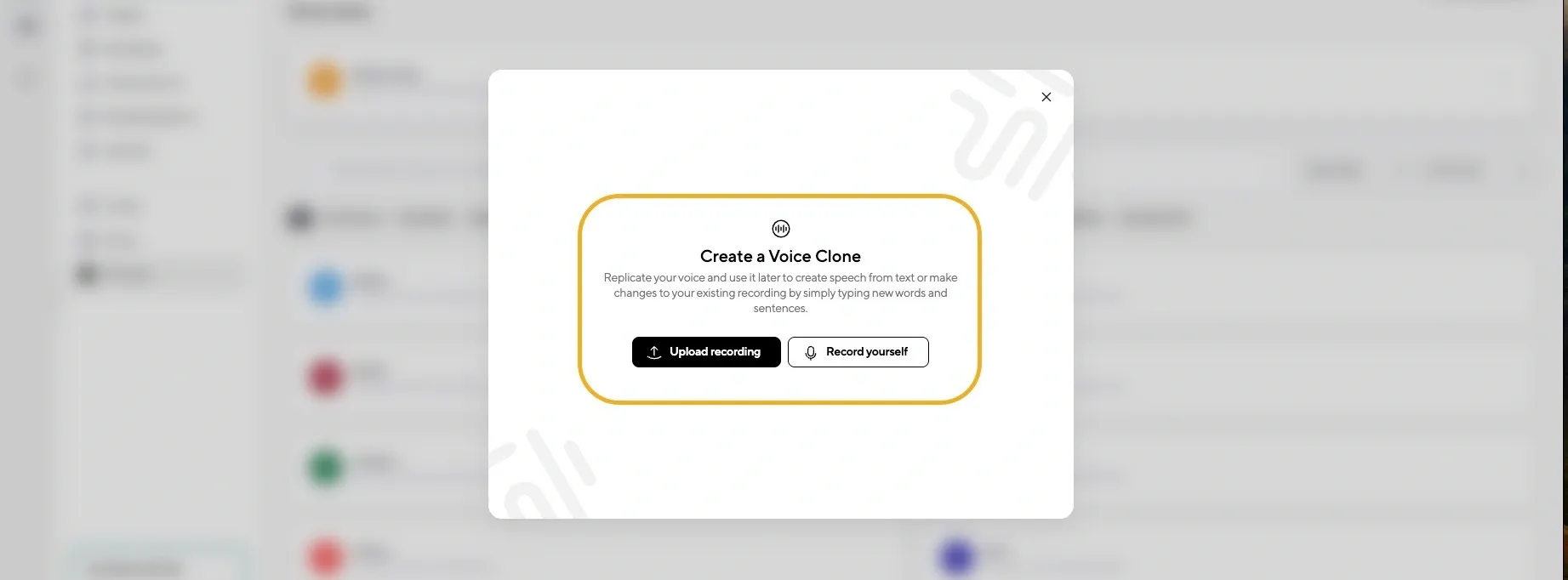 AI voice cloning software