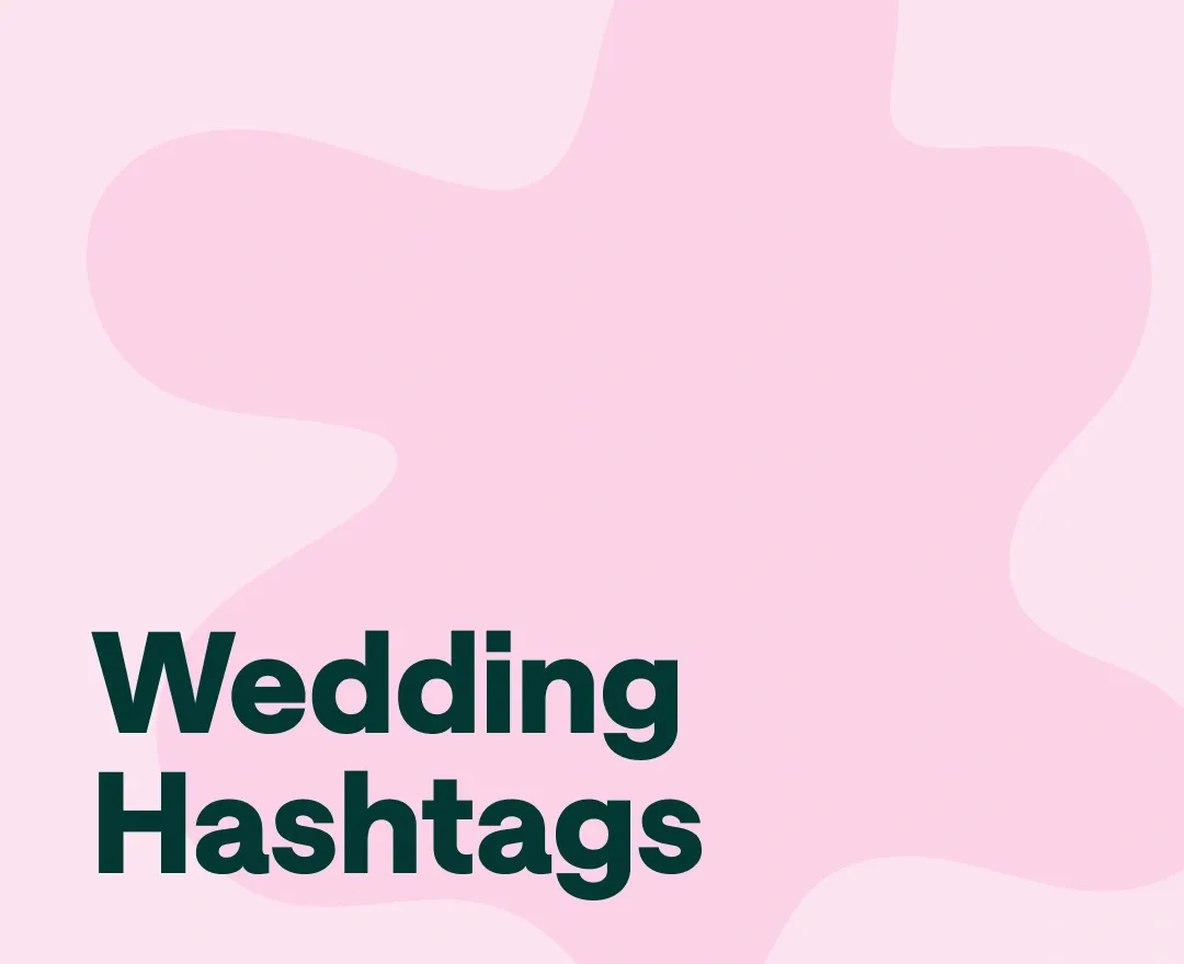 wedding hashtags
