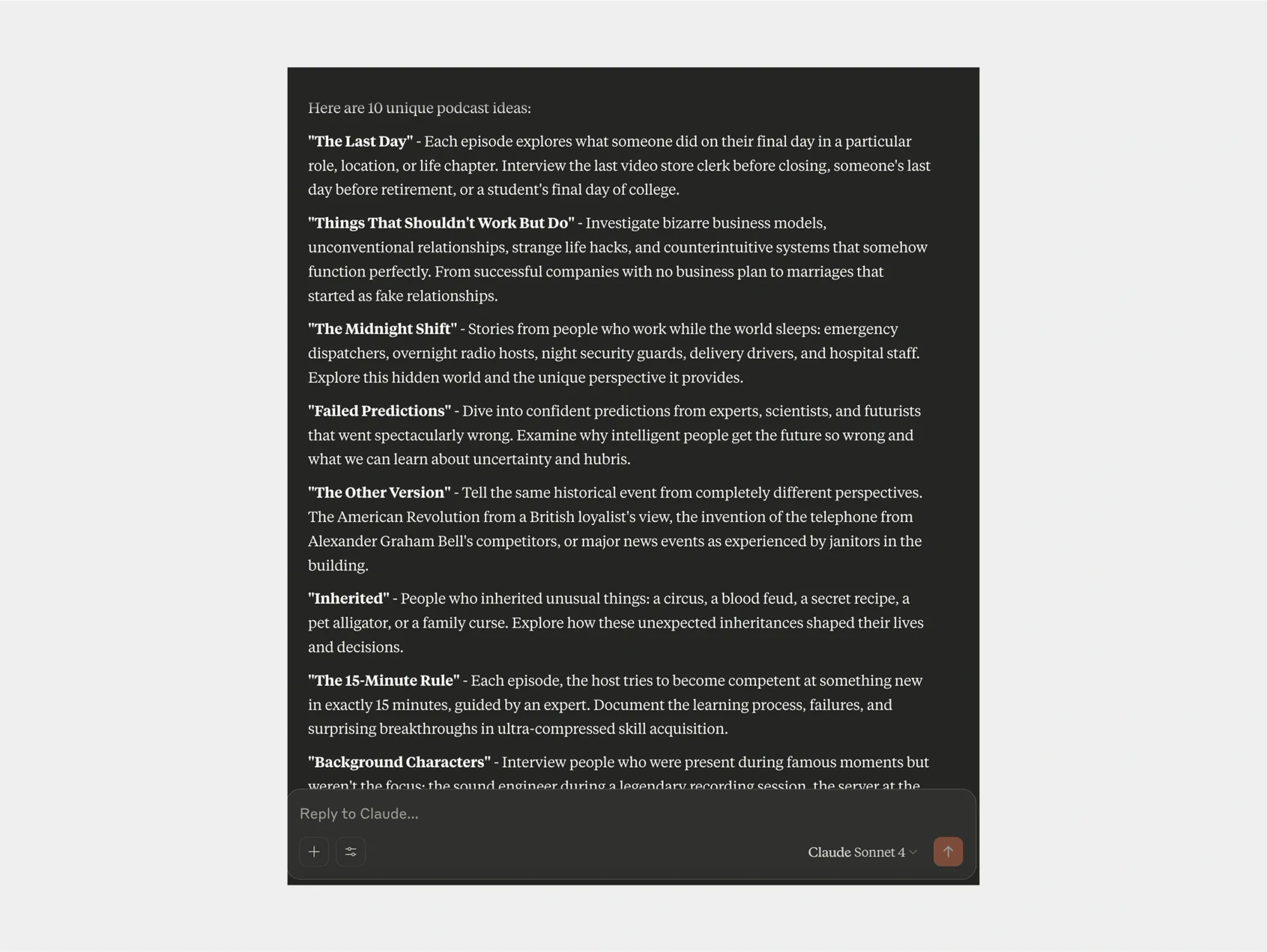 claude for brainstorming