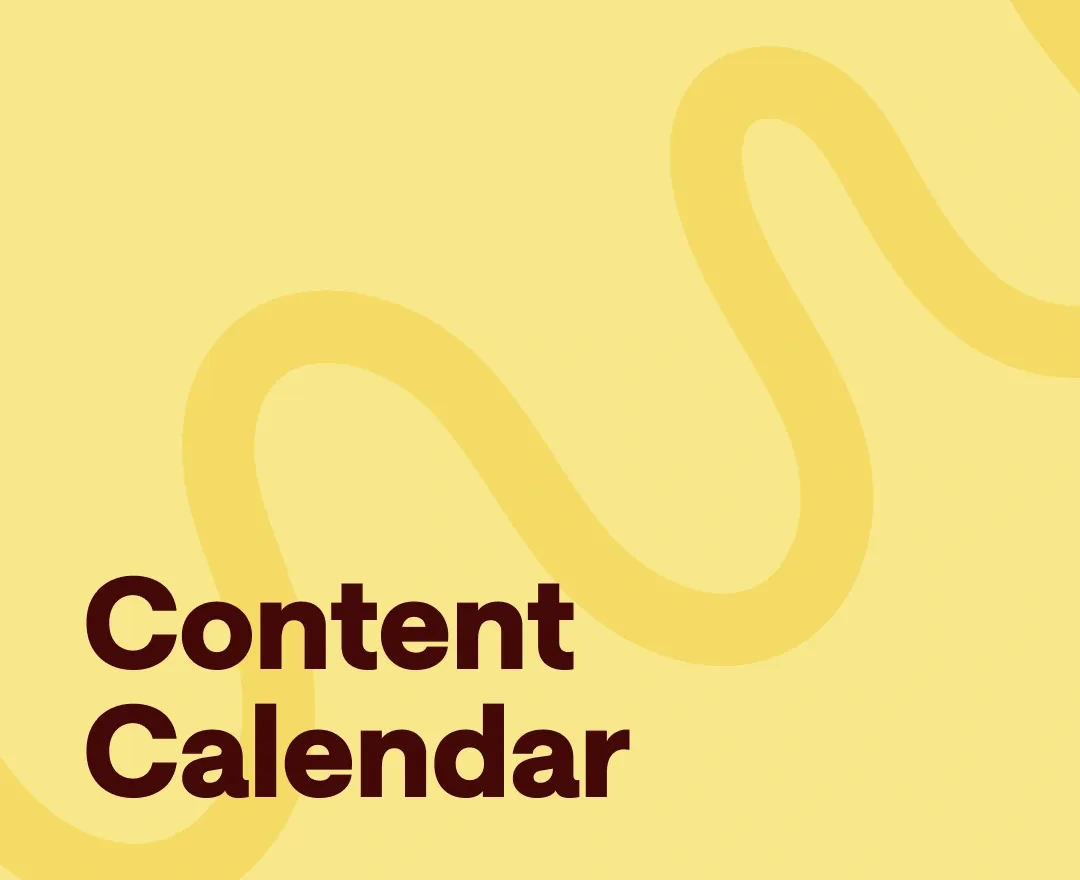 how to create a content calendar