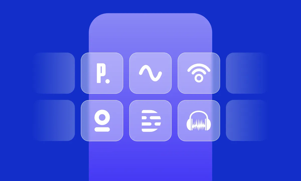 Best apps for making podcasts in 2025