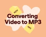 How to convert video to audio